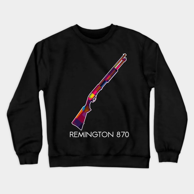 Remington 870 Tacticle Crewneck Sweatshirt by wpaprint